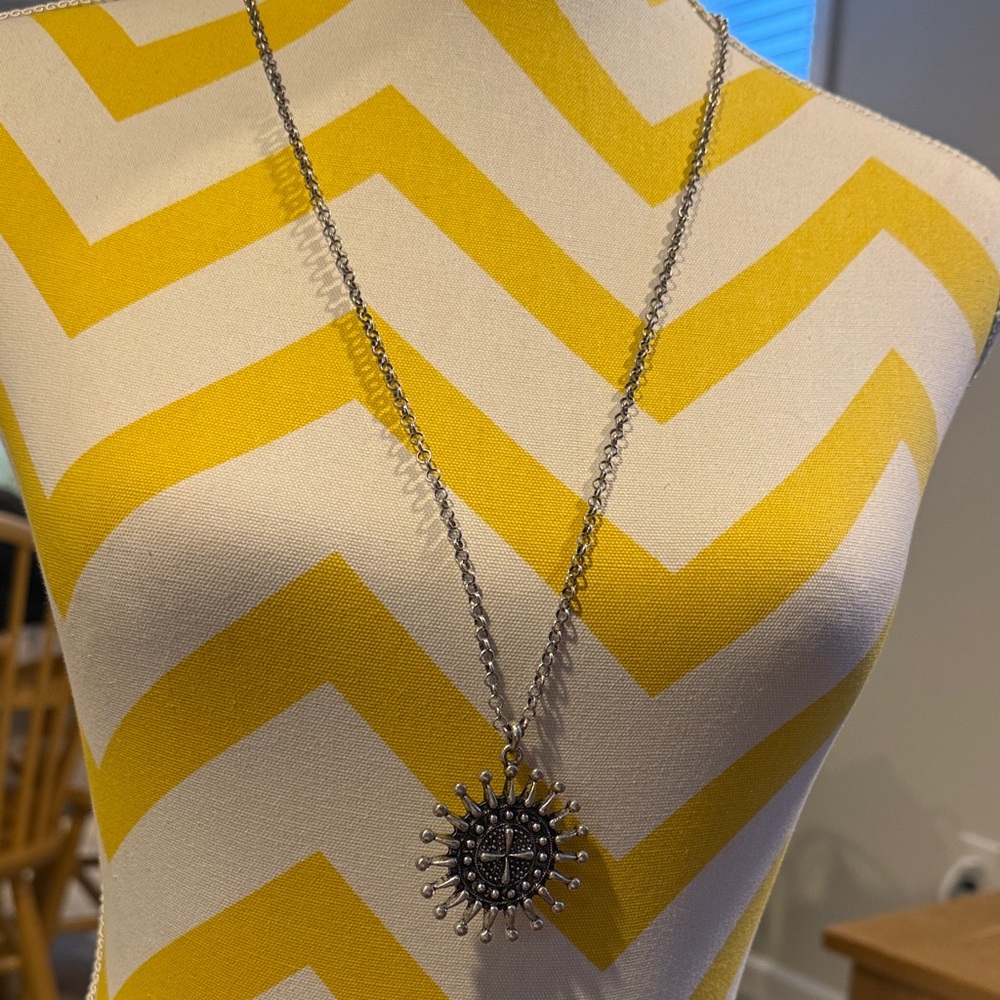 Lucky Brand Silver Pendant Necklace
